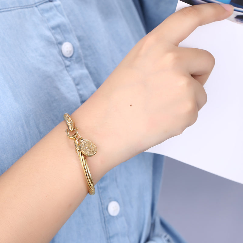 Benedetta - Elegante Heilige Benedictus Bedelarmband