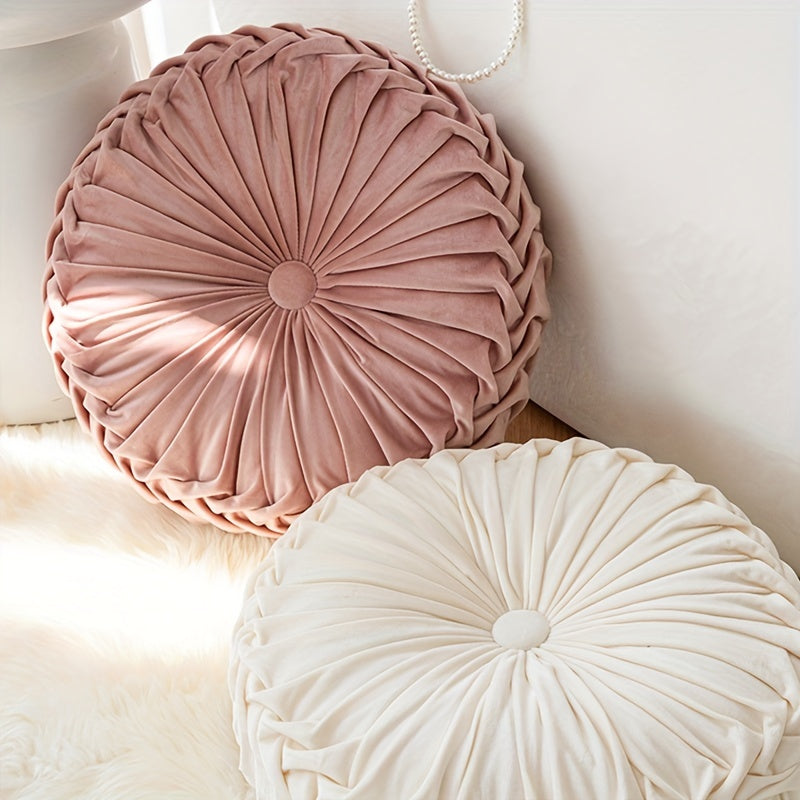 VelvetPumpkin Cushion - Luxe Pluche Kussen voor Comfort