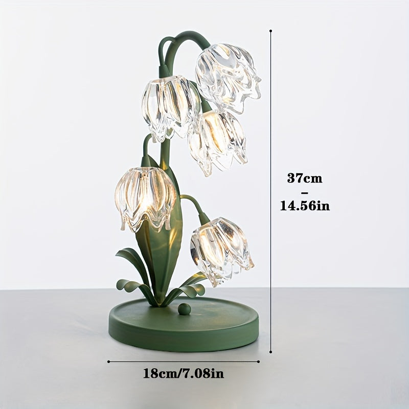 BellBloom - Stijlvolle LED Tafellamp in Bloemenvorm