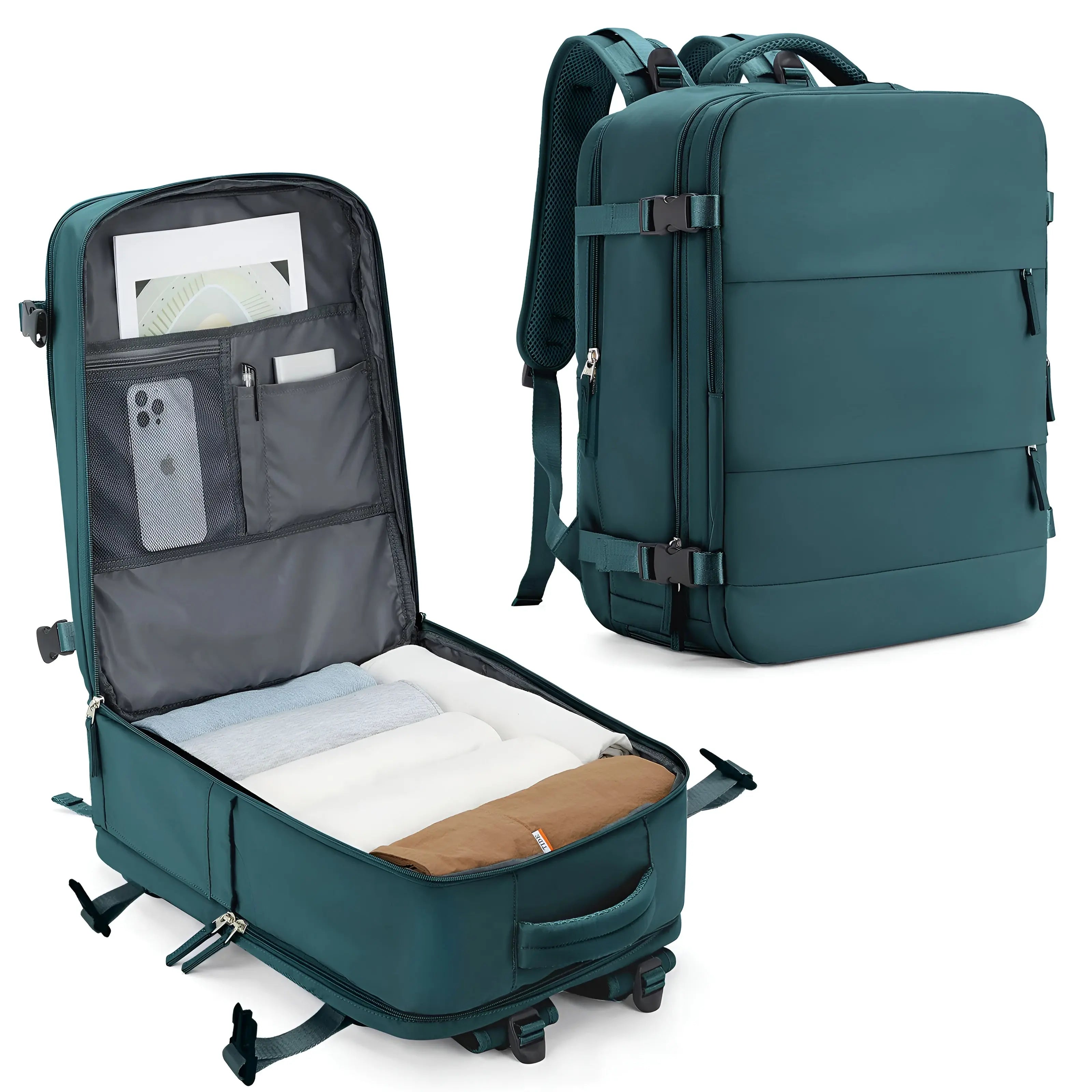 EasyTravel Handbagage - Stijlvolle en Ruime Handbagage voor Ultiem Reiscomfort en Gemak