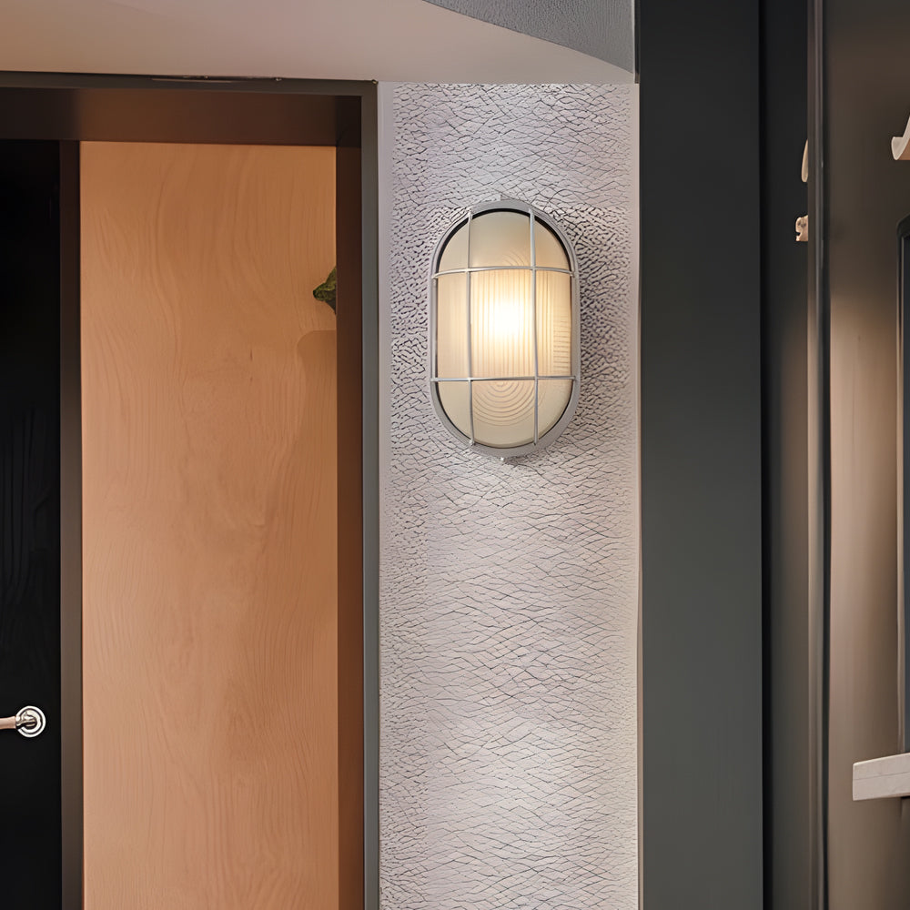 RetroGlow – Industriële Wandlamp voor Buiten