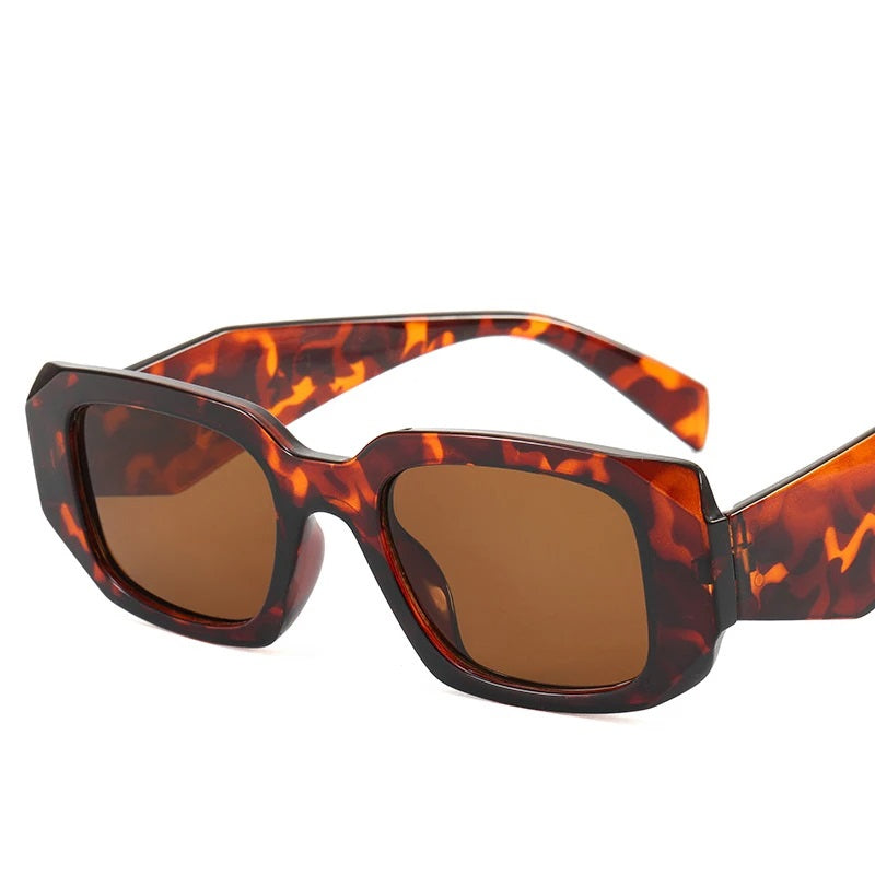 KimberlyShade - Trendy Rechthoekige Zonnebril