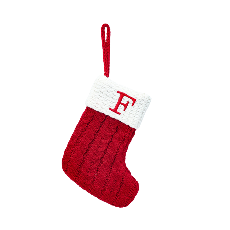 Snowflake Kerst Sokken - Feestelijke Gebreide Kerst Decoraties