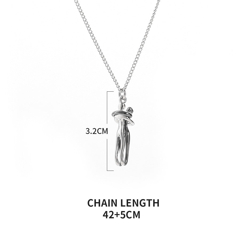 Luxe Hanger Ketting voor Koppels | Tijdloze Liefde en Stijl