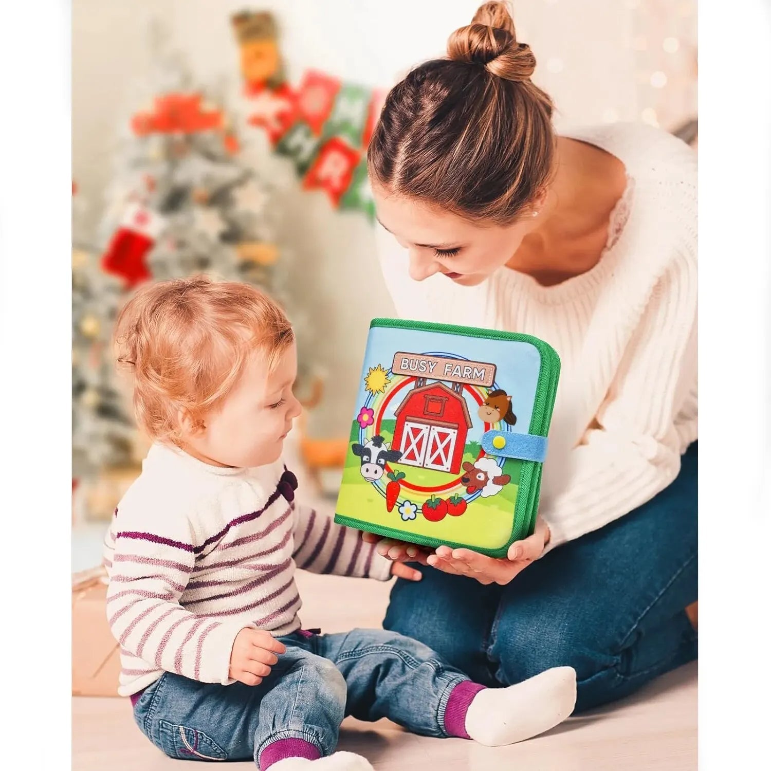 Creatief Leerboek met Boerderijdieren - Voor Peuters en Kleuters