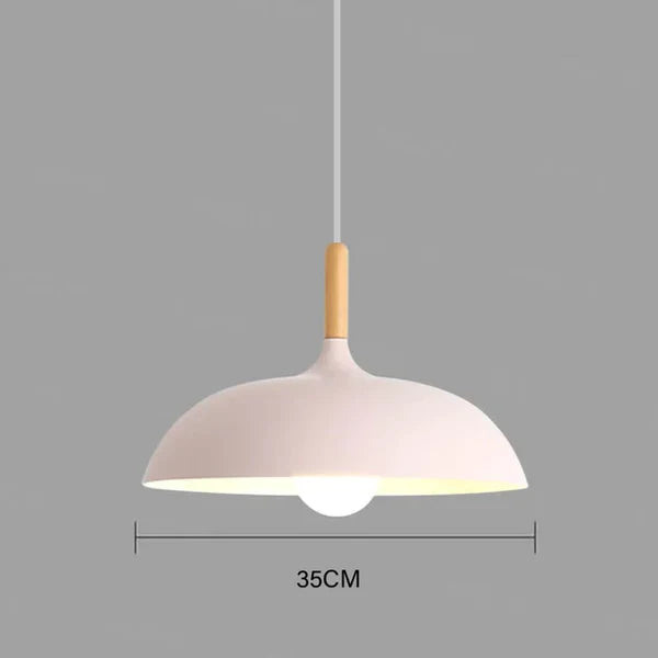 ScandiLuxe Ceiling Light - Scandinavisch Eiken Houtdesign