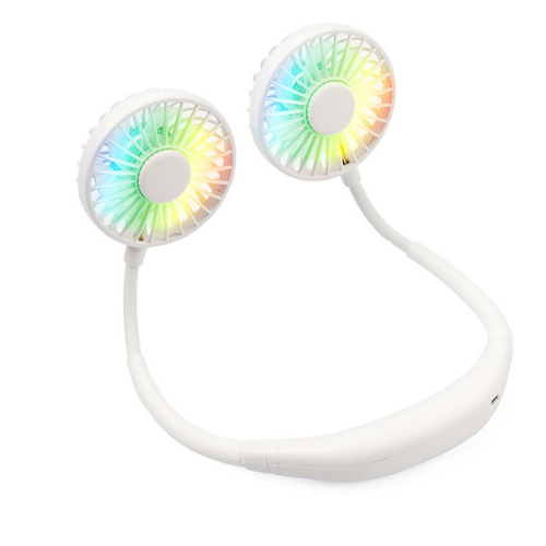 FlexiGlow - Draagbare, Flexibele Oplaadbare Ventilator