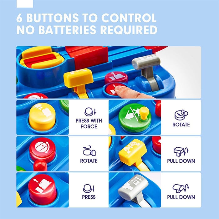 RescueTrack Adventure Set – Educatief Peuterspeelgoed