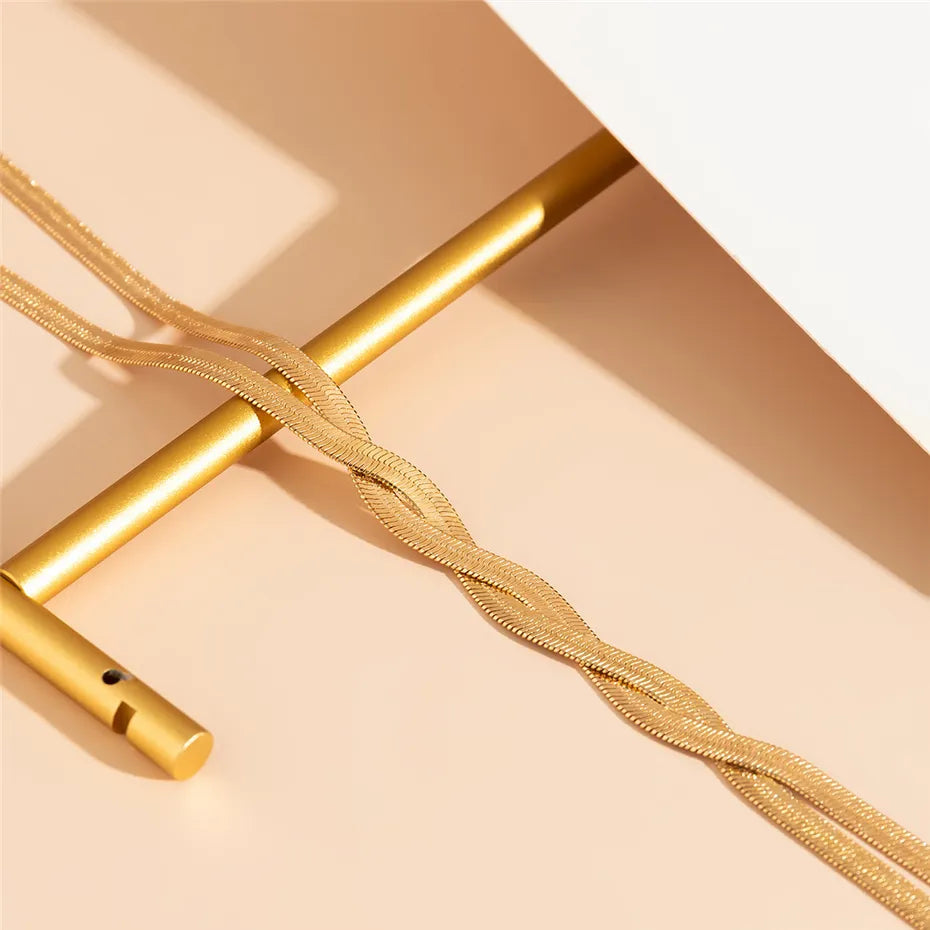 FlexiChain Necklace – Verstelbare Elegante Stijl