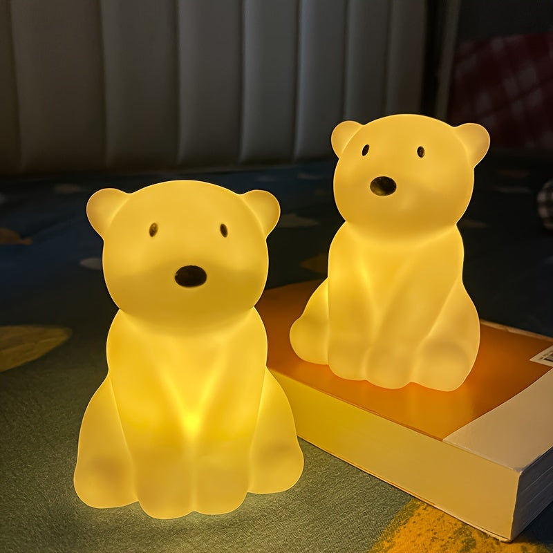 PolarGlow – Schattige IJsbeer LED Nachtlamp