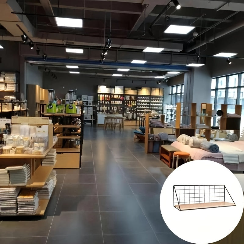 IronRack - Minimalistische Zwevende Wandplank van Ijzer