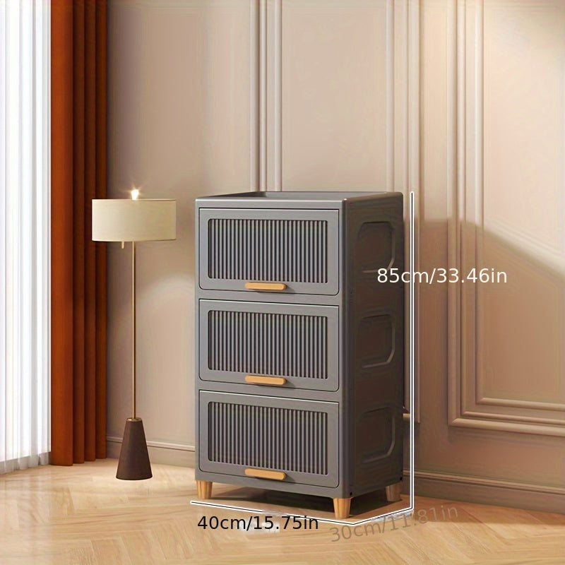 SleekStorage - Waterdichte Flip-Top Opbergkast voor Thuis