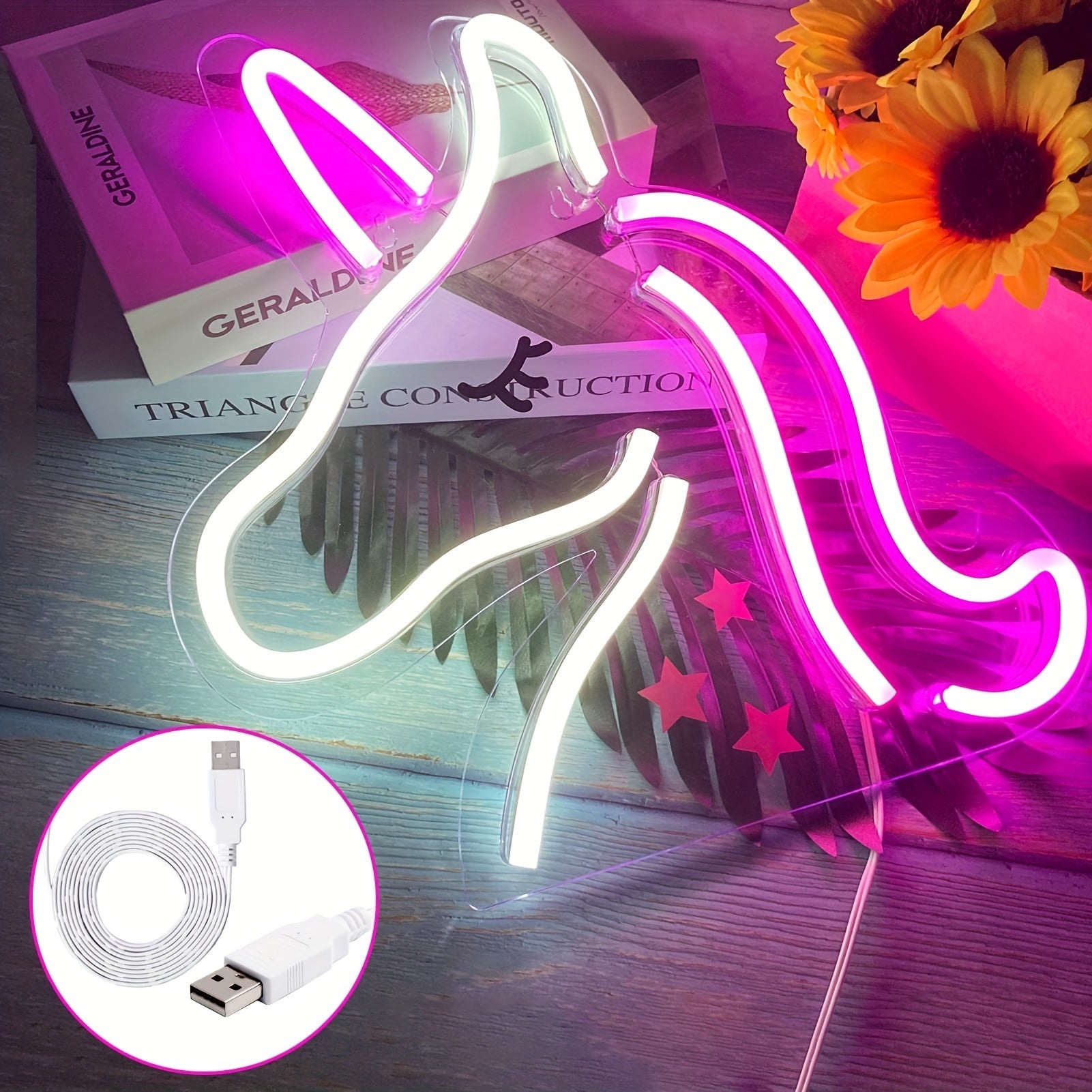 NeonMagic Light – Magische Roze LED Wandlamp