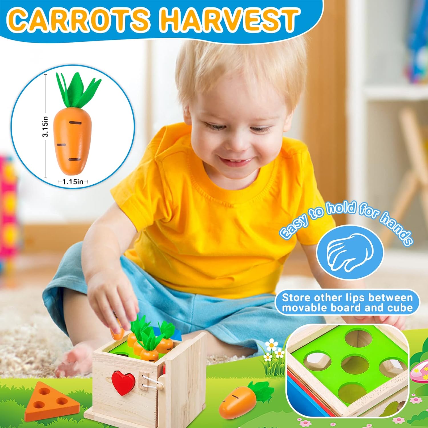 Educatieve Babyspeelgoed Set - Educatieve Speelset voor Groeiende Baby's