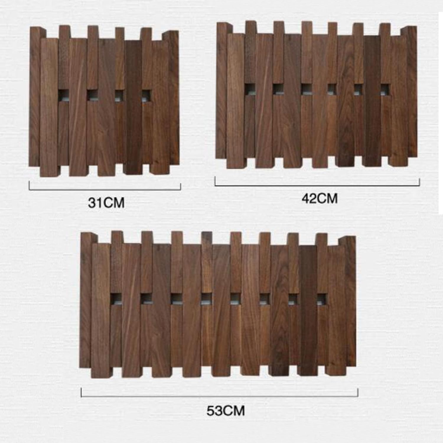 HarmonyHook - Stijlvol Verstelbaar Houten Wandrek