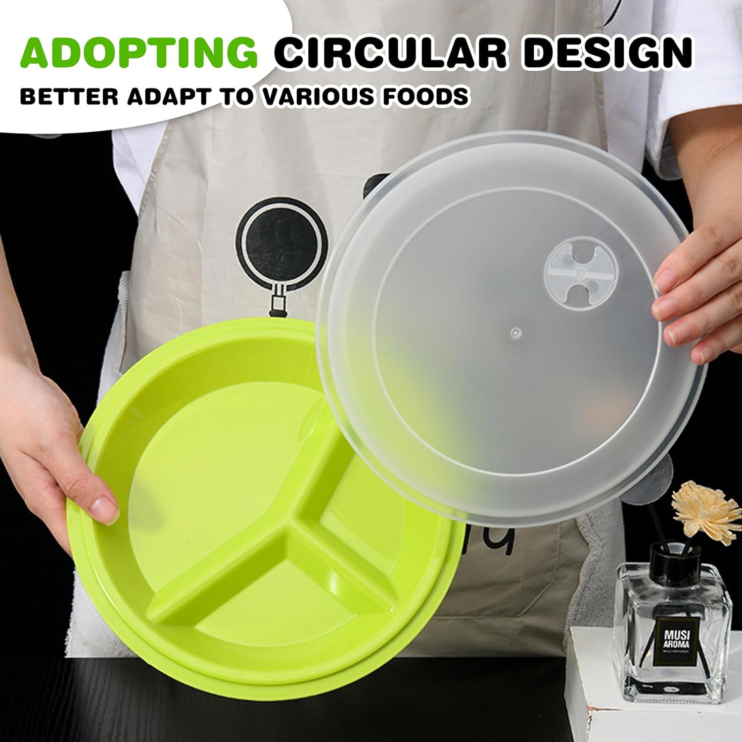 PortionMaster - Handig Reisvriendelijk Portiecontrole Bord