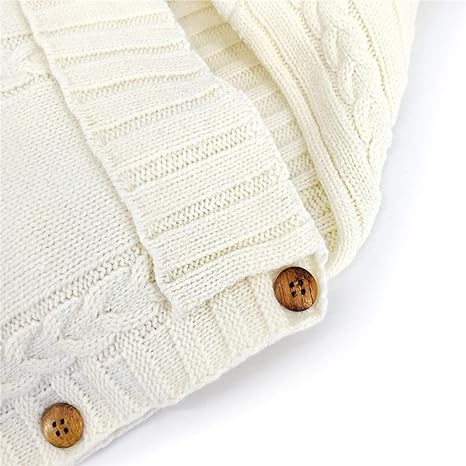 Luxe Beige Baby Deken - Warmte en Comfort voor Je Pasgeborene
