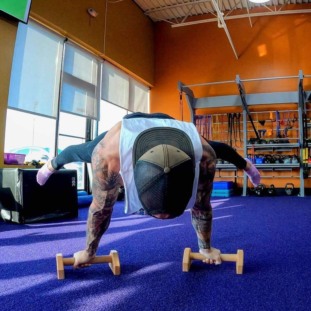 Calisthenics PowerBars – Stevige Houten Push-Up Steunen