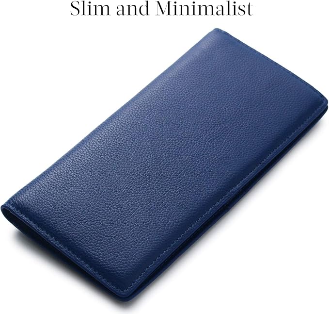 Renée Wallet - Ultra-dunne RFID Leren Portemonnee