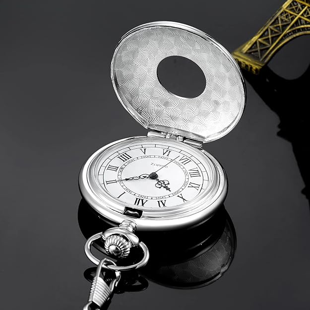 KevinWatch - Klassieke Retro Zakhorloge voor Mannen