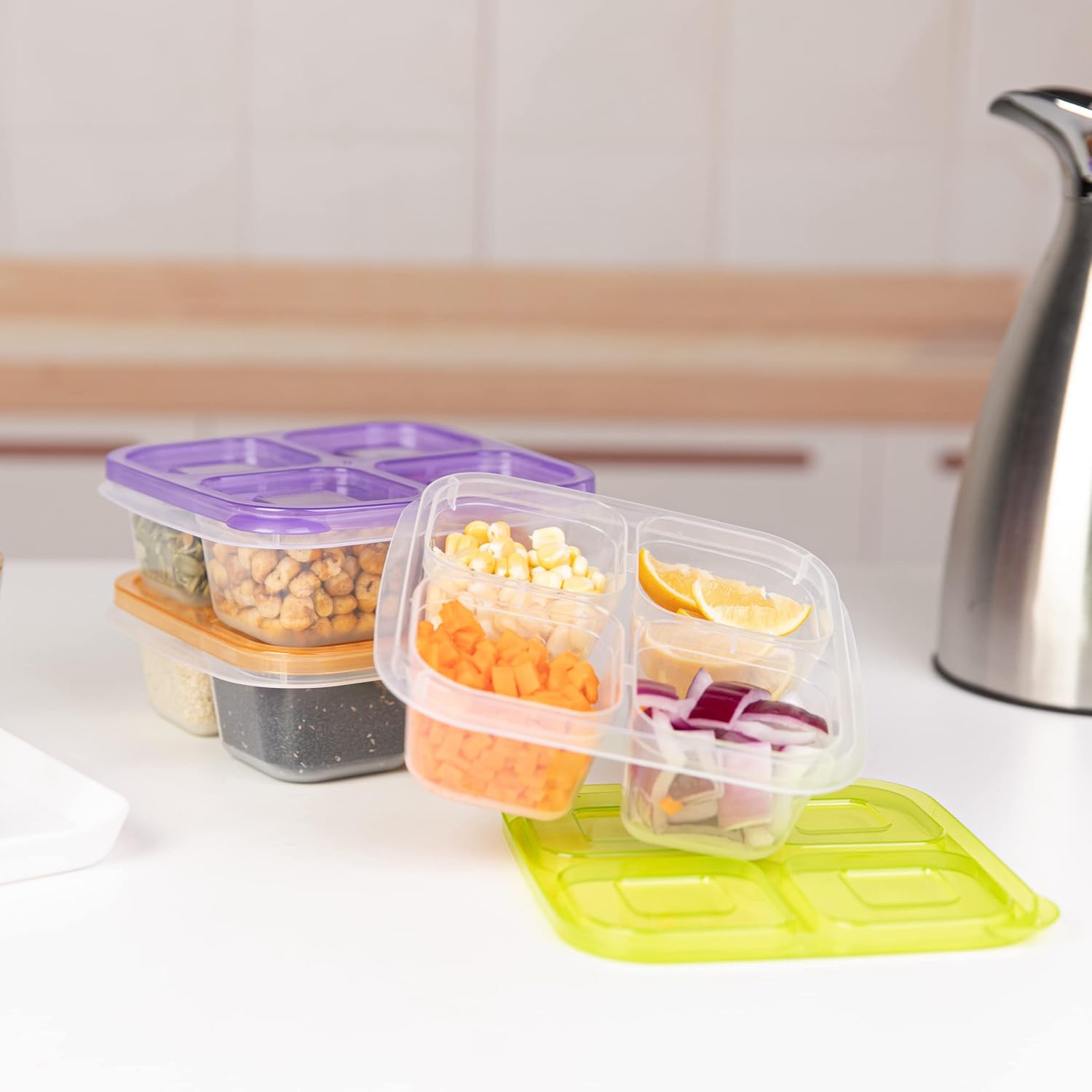 EcoMeal - Herbruikbare Bento Box Set 6 Stuks