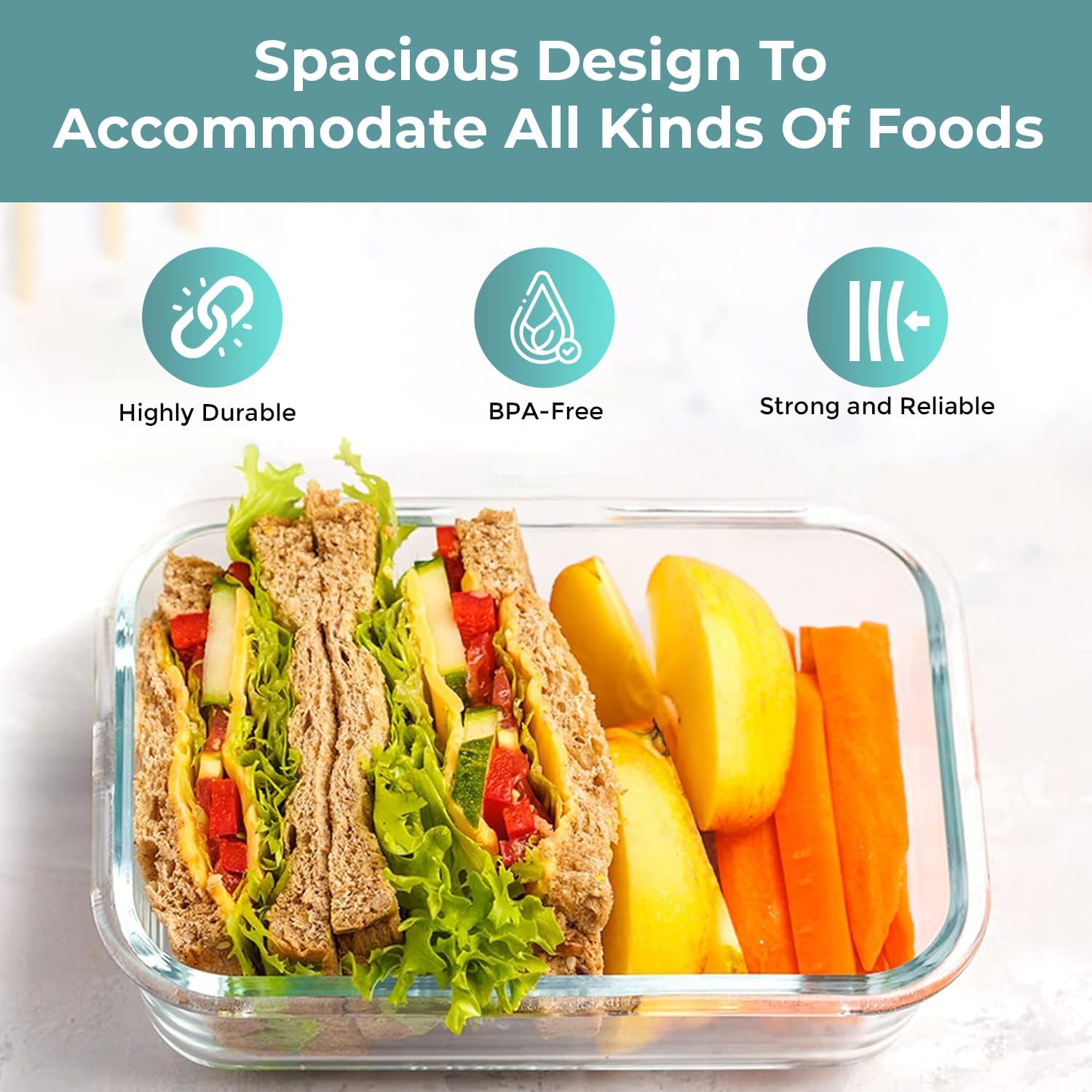 GlassSafe - 32-delige Set Luchtdichte Opslagpotten