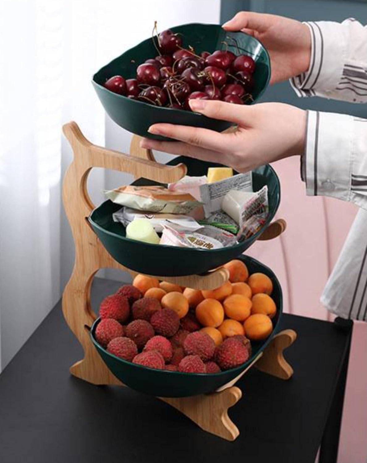 FruitTower - Elegante Organisatie Standaard voor Keuken