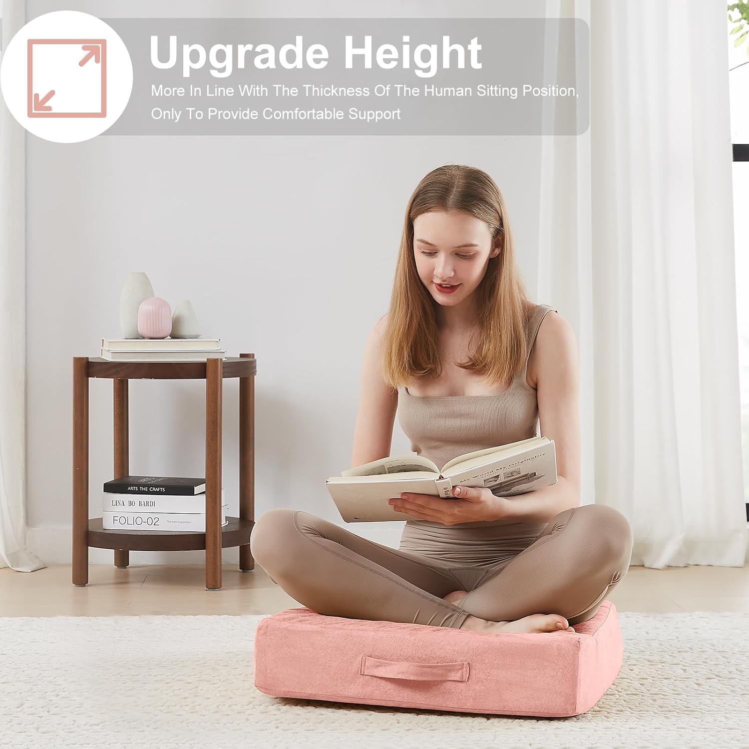 ZenCushion - Luxe Meditatiekussen met Comfortabele Hoes