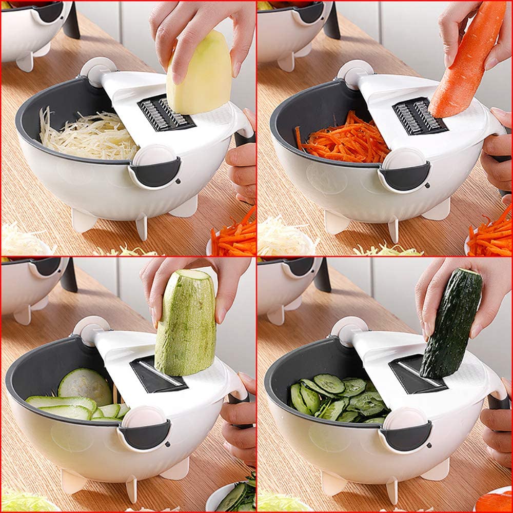 MagicChef - Multifunctionele 9-in-1 Groentesnijder en Hakker