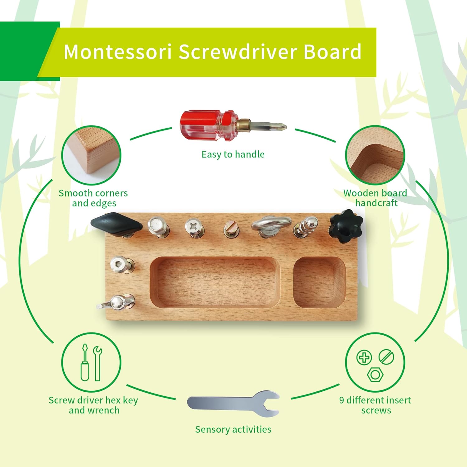 Busy Board Speelgoed - Educatief Montessori Speelbord voor Creatieve Kinderen