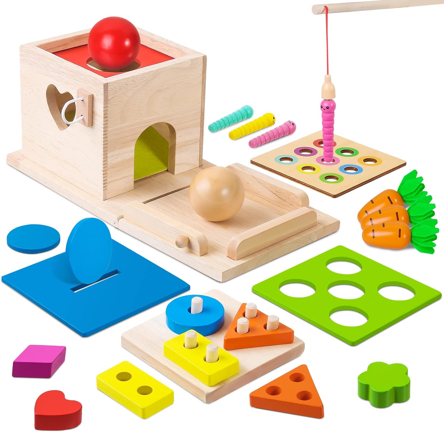 Educatieve Babyspeelgoed Set - Educatieve Speelset voor Groeiende Baby's