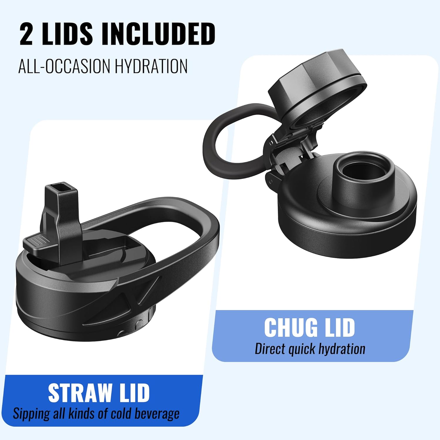 HydroGlow - Motiverende Glazen Waterfles 900ml met Rietje