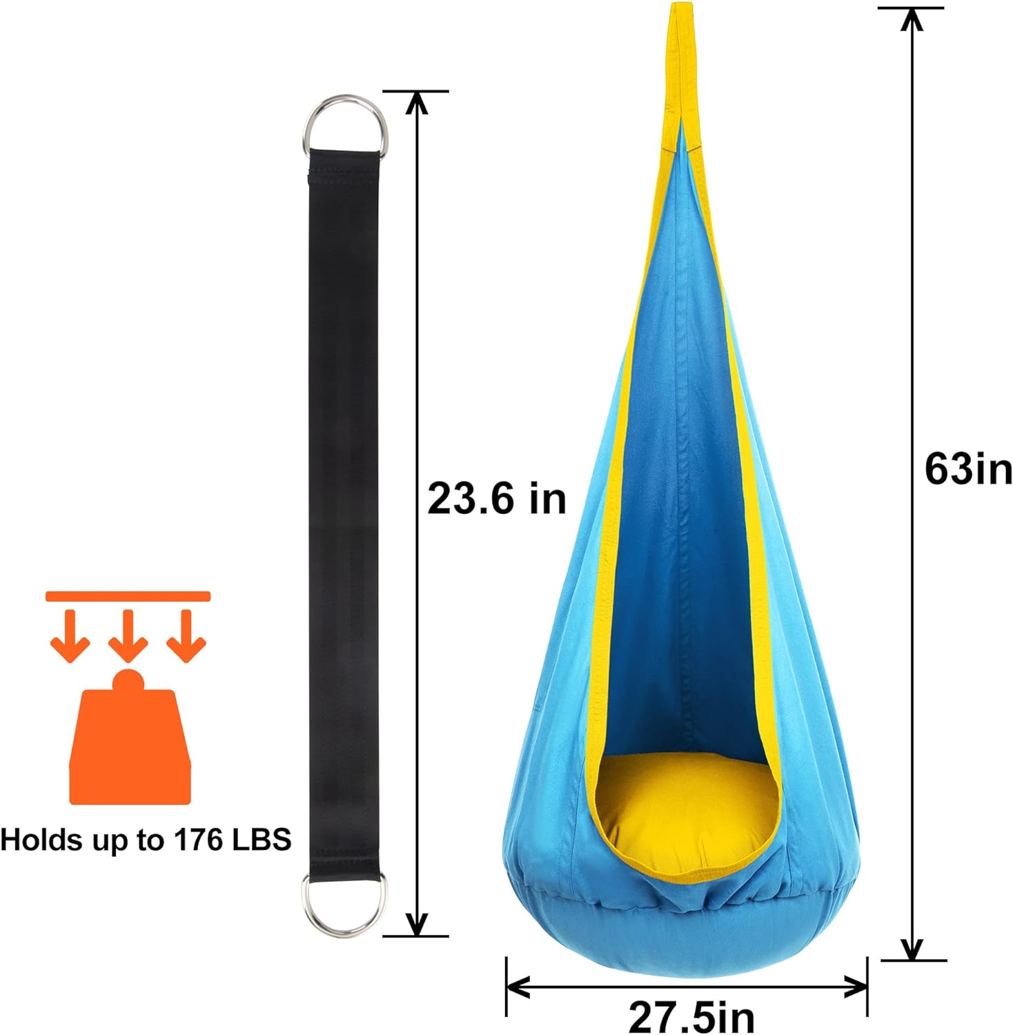 HangingJoy Kinderhangmat - Creëer Een Speelparadijs van Rust