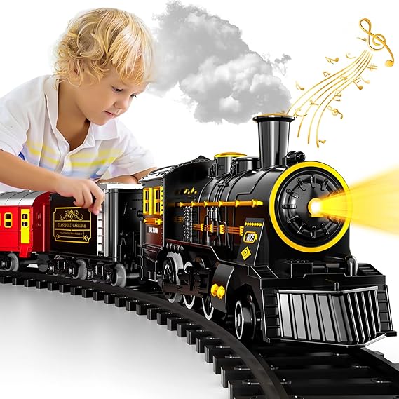 Kerst Express - Elektrische Treinset voor Magische Feestdagen
