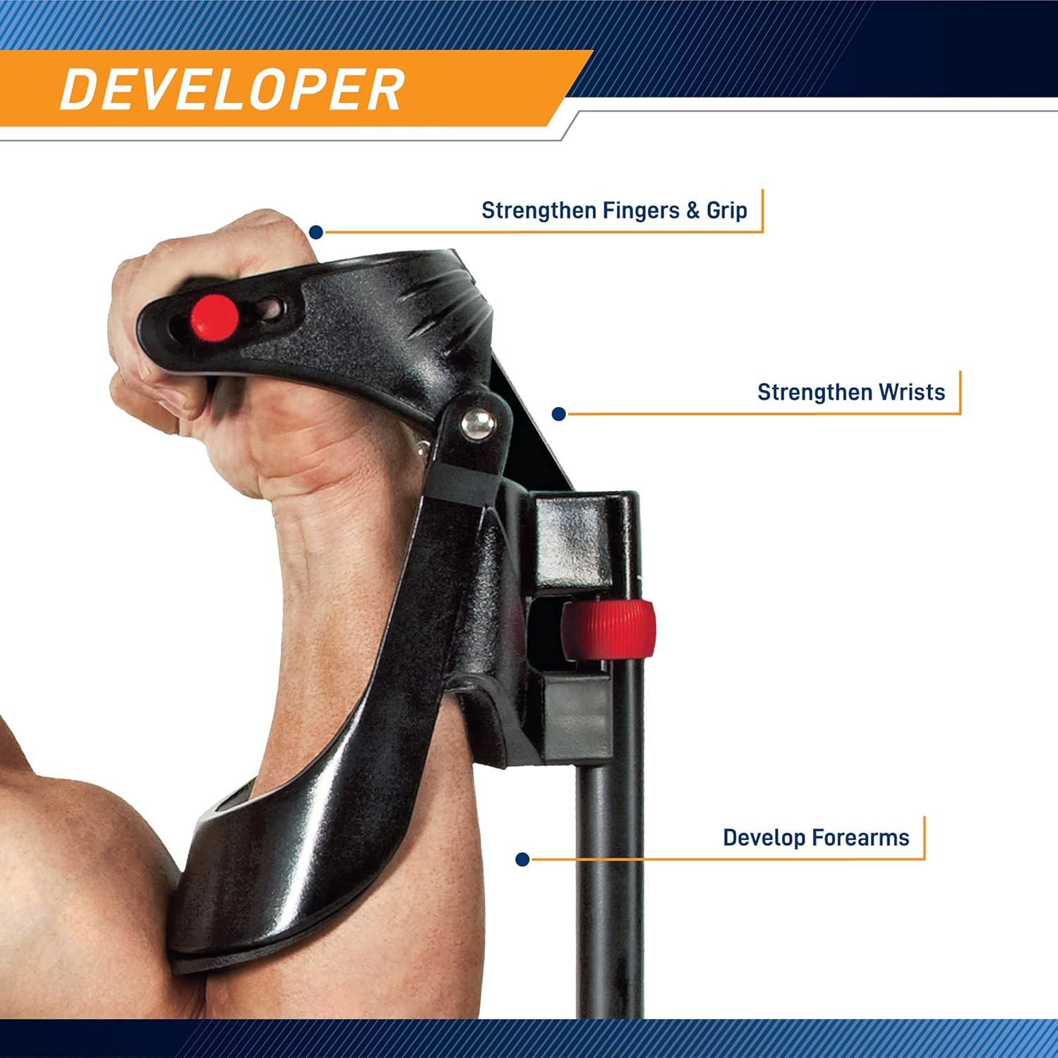 PowerGrip - Krachttraining Pols en Onderarm Accessoire