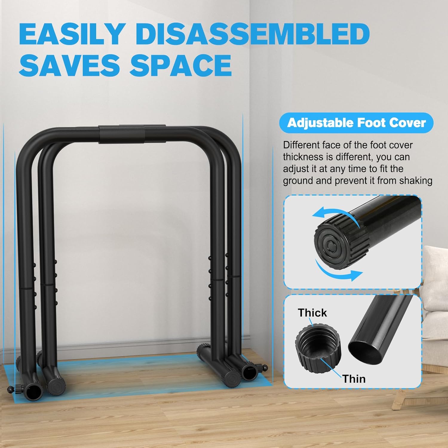 PowerDip - Stevige Dip Station & Push-up Stand