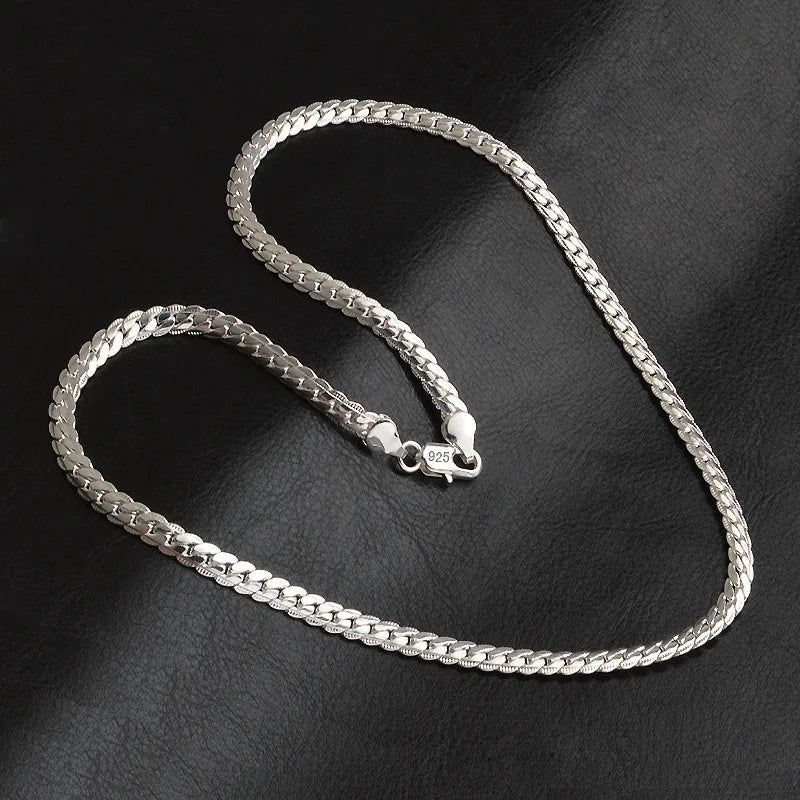SilverGlow Necklace – Luxe 925 Zilveren Ketting voor Dames