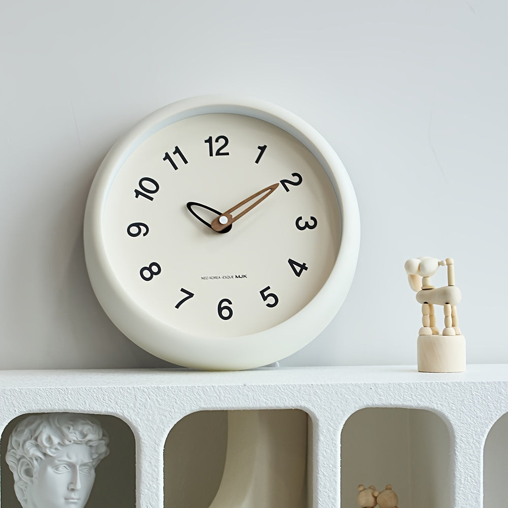 SilenceTime Clock – Elegante 10-Inch Wandklok voor Thuis
