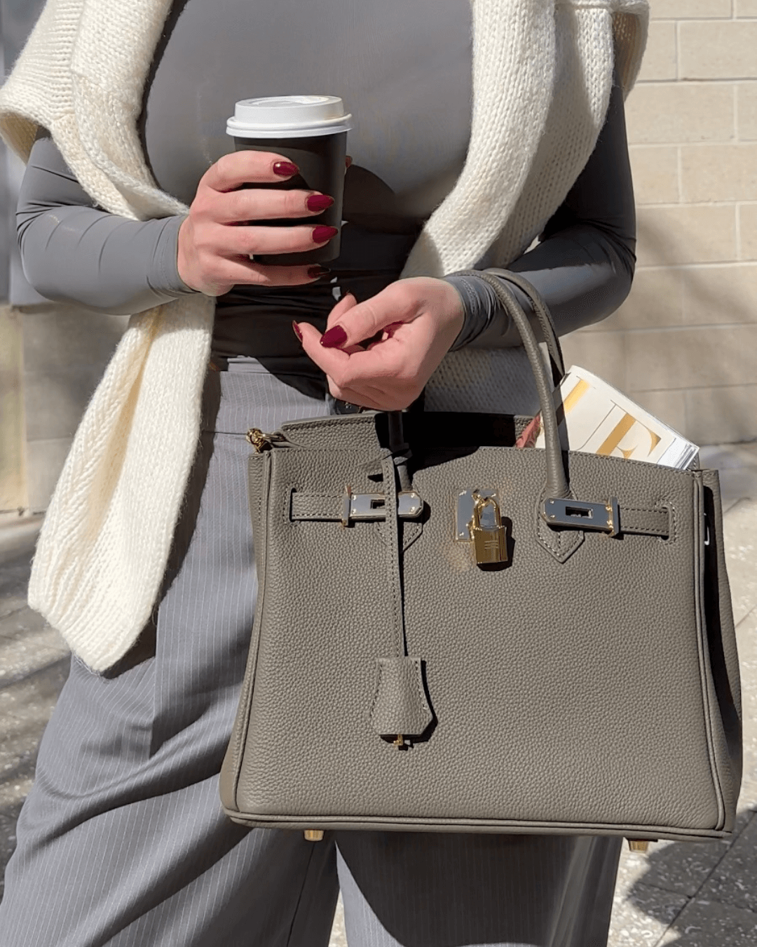 ClassicLeather Bag - Elegante Leren Handtas met Ruimte