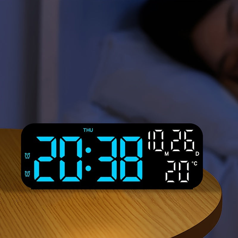 DeskTime - Stijlvolle Digitale USB Klok met Datum