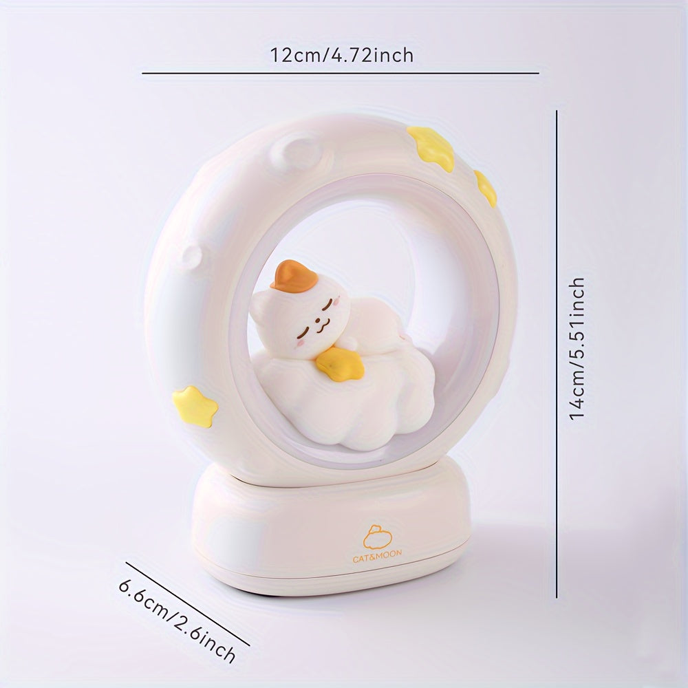SleepyCat Lamp - Dimbare USB Kat Nachtlamp