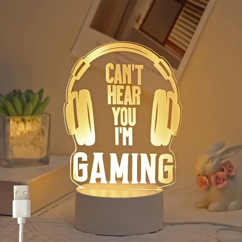 GameLamp - Compacte LED Tafelverlichting met USB