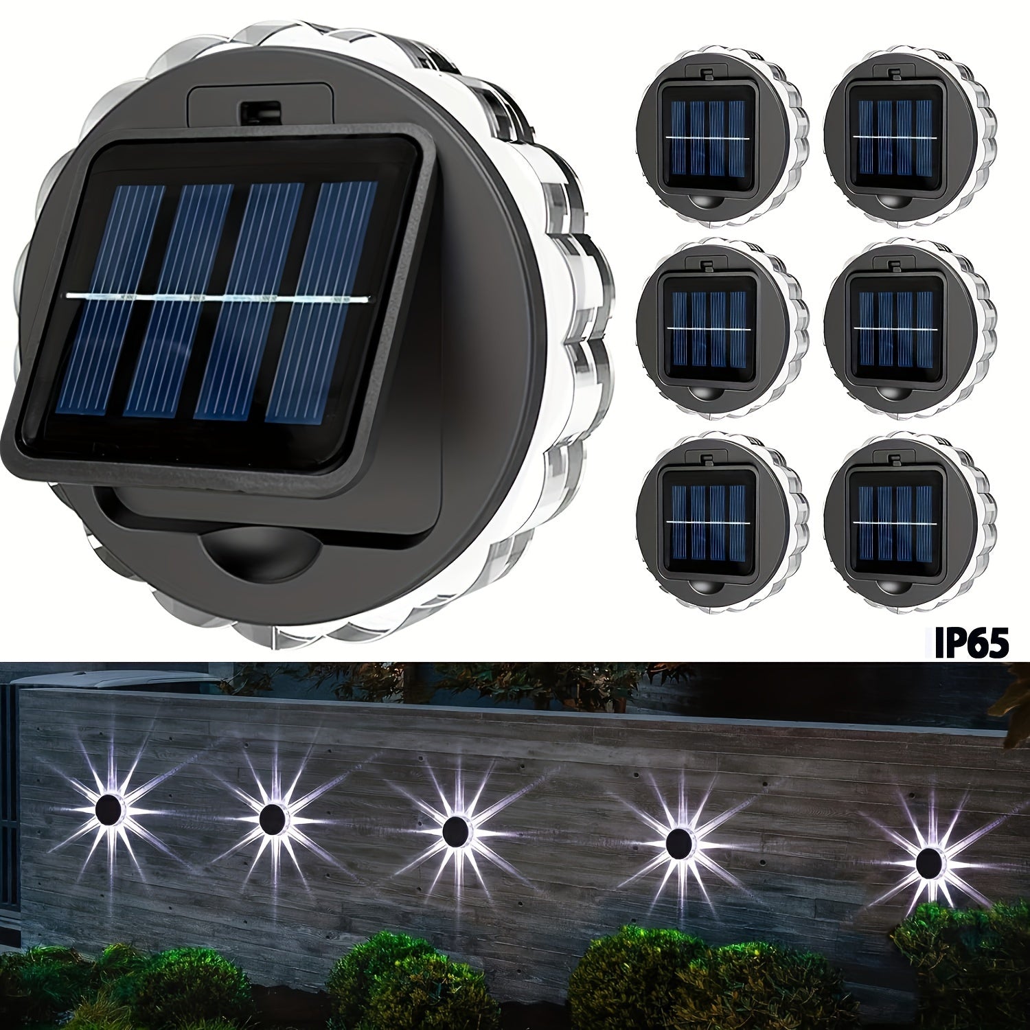 SolarGlow Lights – Set van 4 Zonne-energie LED Lichten voor Buiten