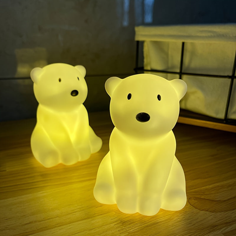 PolarGlow – Schattige IJsbeer LED Nachtlamp