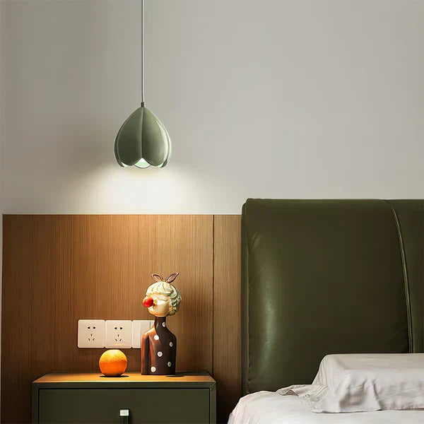 FlowerGlow Hanglamp - Elegante Crèmekleurige Hanglamp voor Warme Sfeervolle Interieurs