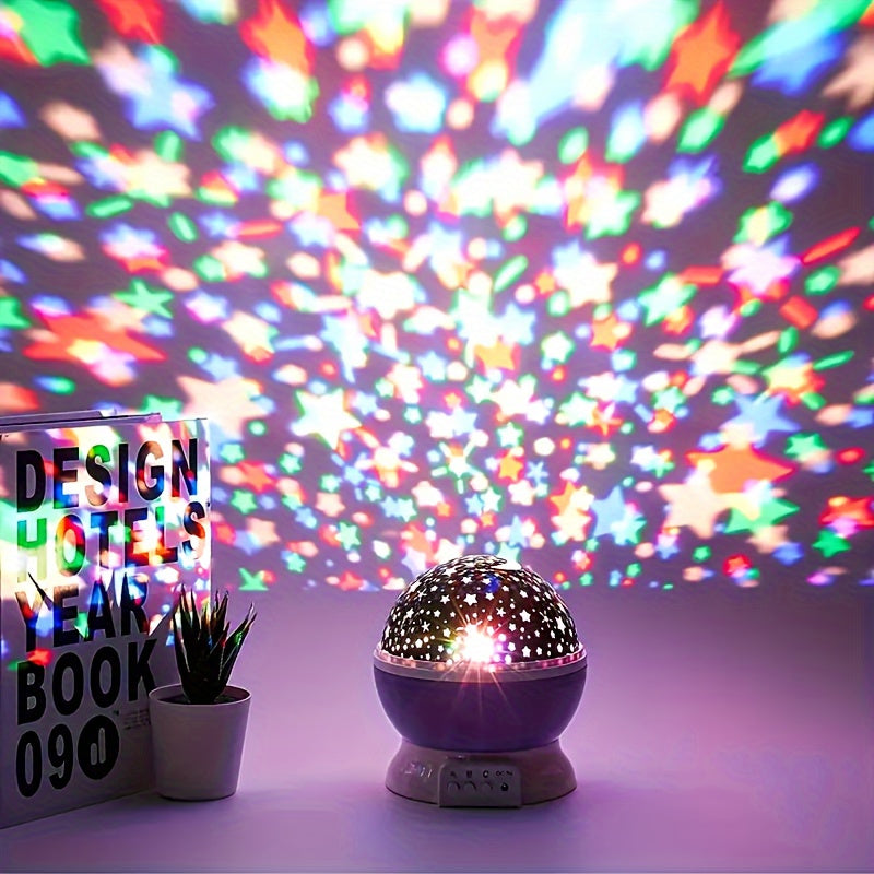 StarGlow Projector - LED Nachtlamp met Kleuren en USB