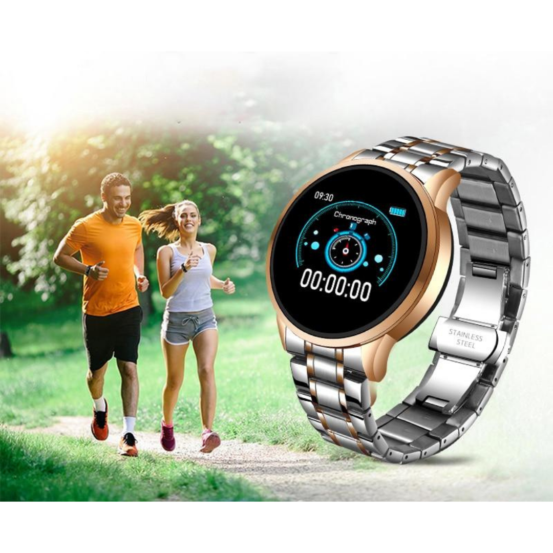 TimelessTrack – Elegante Smartwatch met Slimme Functies