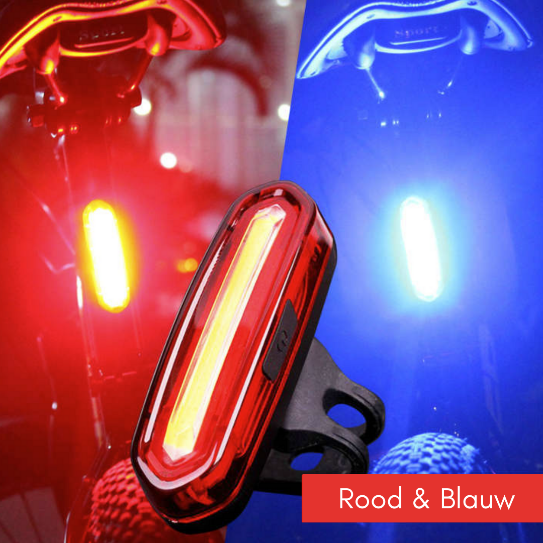 LightUp - Krachtig Oplaadbaar LED Fietsachterlicht