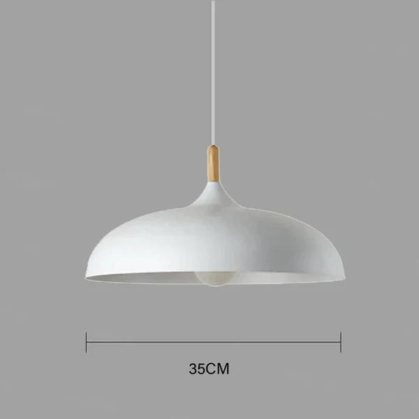 ScandiLuxe Ceiling Light - Scandinavisch Eiken Houtdesign