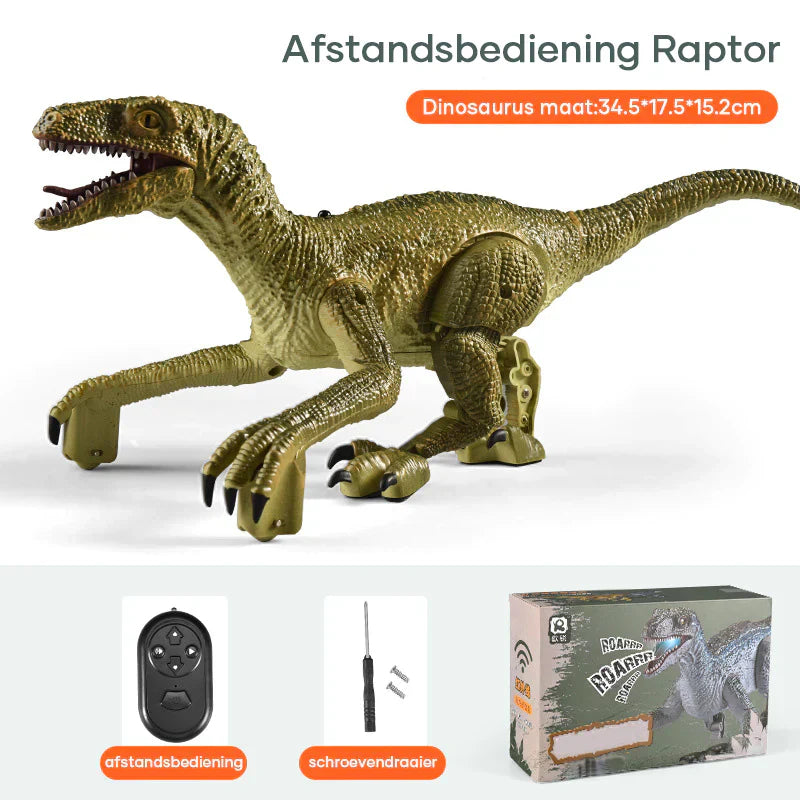 DinoMotion – Realistische Velociraptor met Afstandsbediening